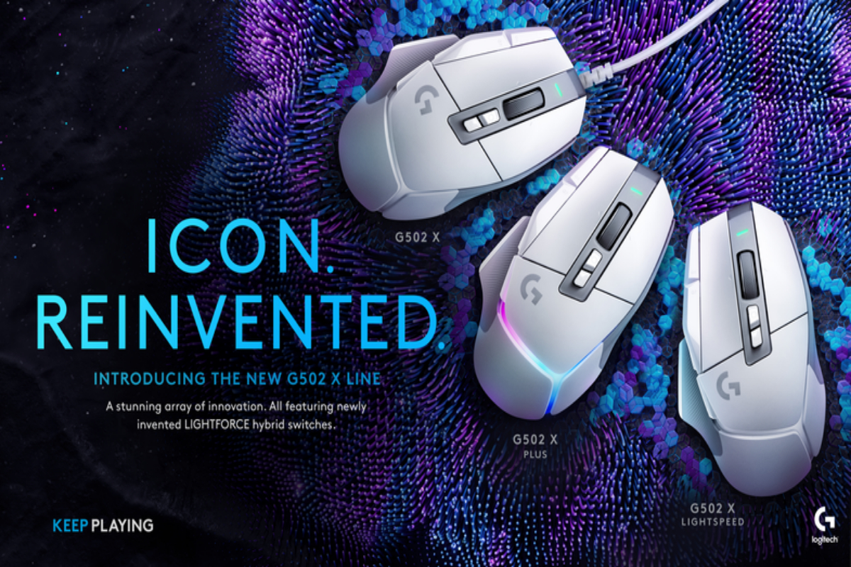 Logitech launches G502 X gaming mouse