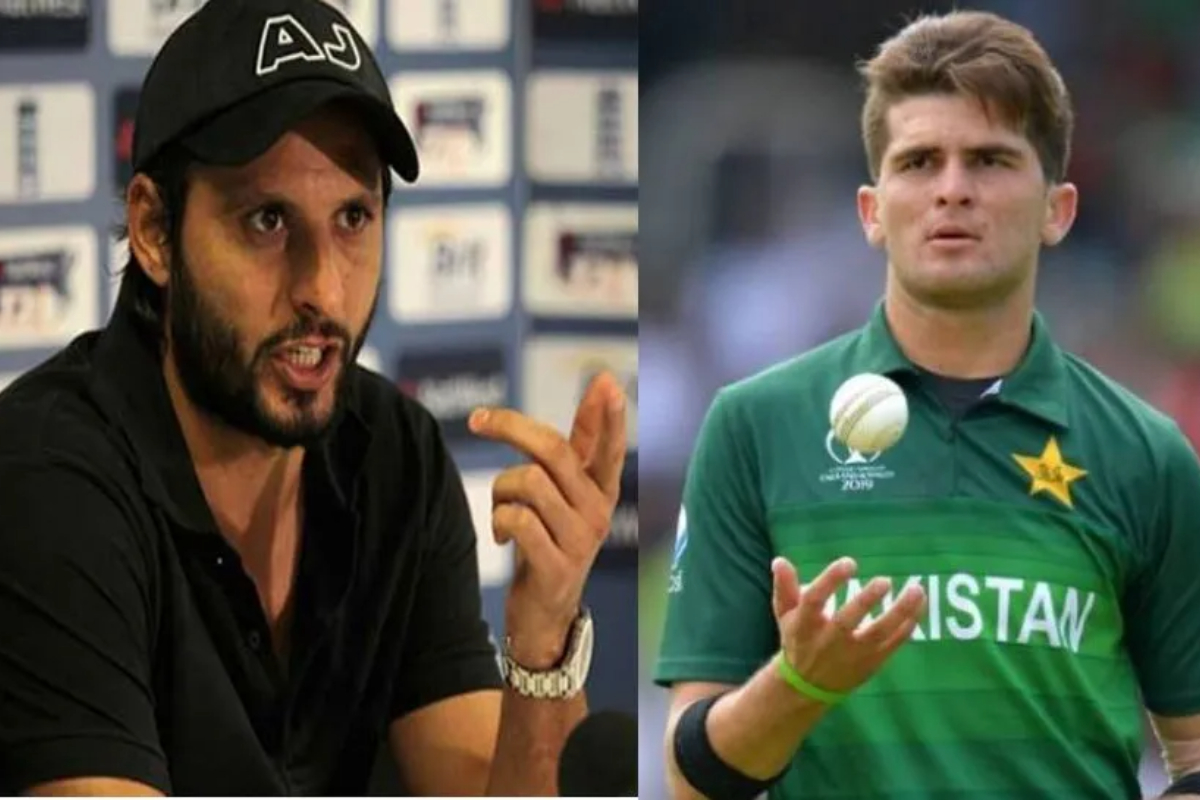 Shahid Afridi Shaheen Shah Afridi