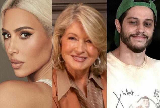 Martha Stewart discusses Pete Davidson’s hectic schedule