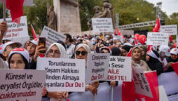 Thousands march in Turkey to demand ban on LGBTQ groups