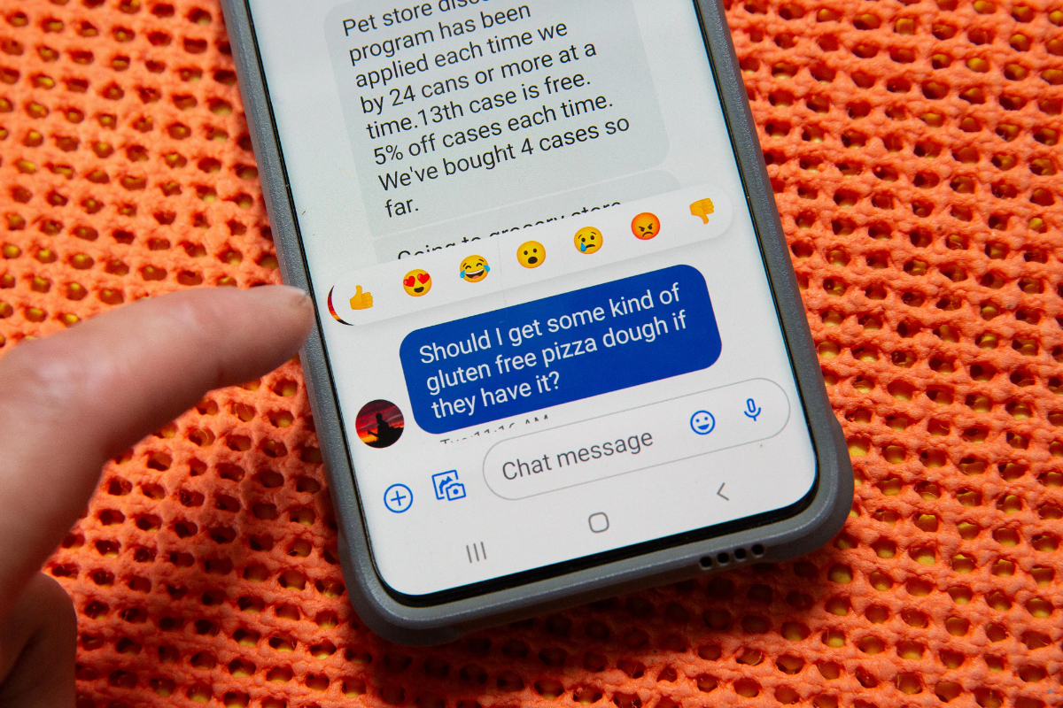iPhone messages