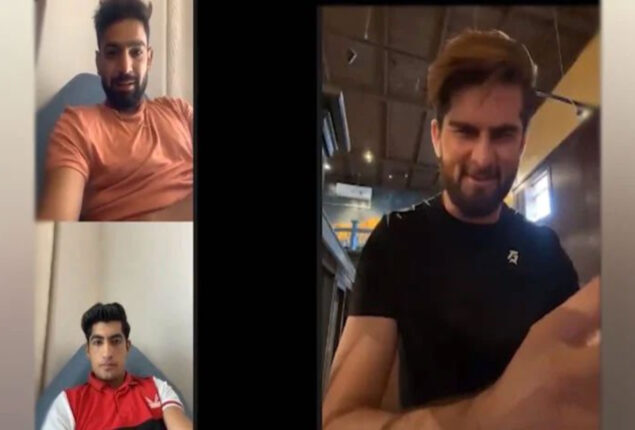 PCB shares video of talks between Shaheen, Naseem and Haris