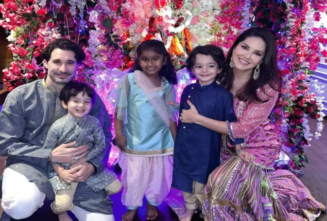 Sunny Leone says every festival is a unique experience with kids
