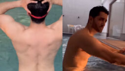 Danish Taimoor takes internet by storm with her recent pool video