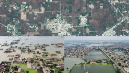 Pakistan floods satellite Images