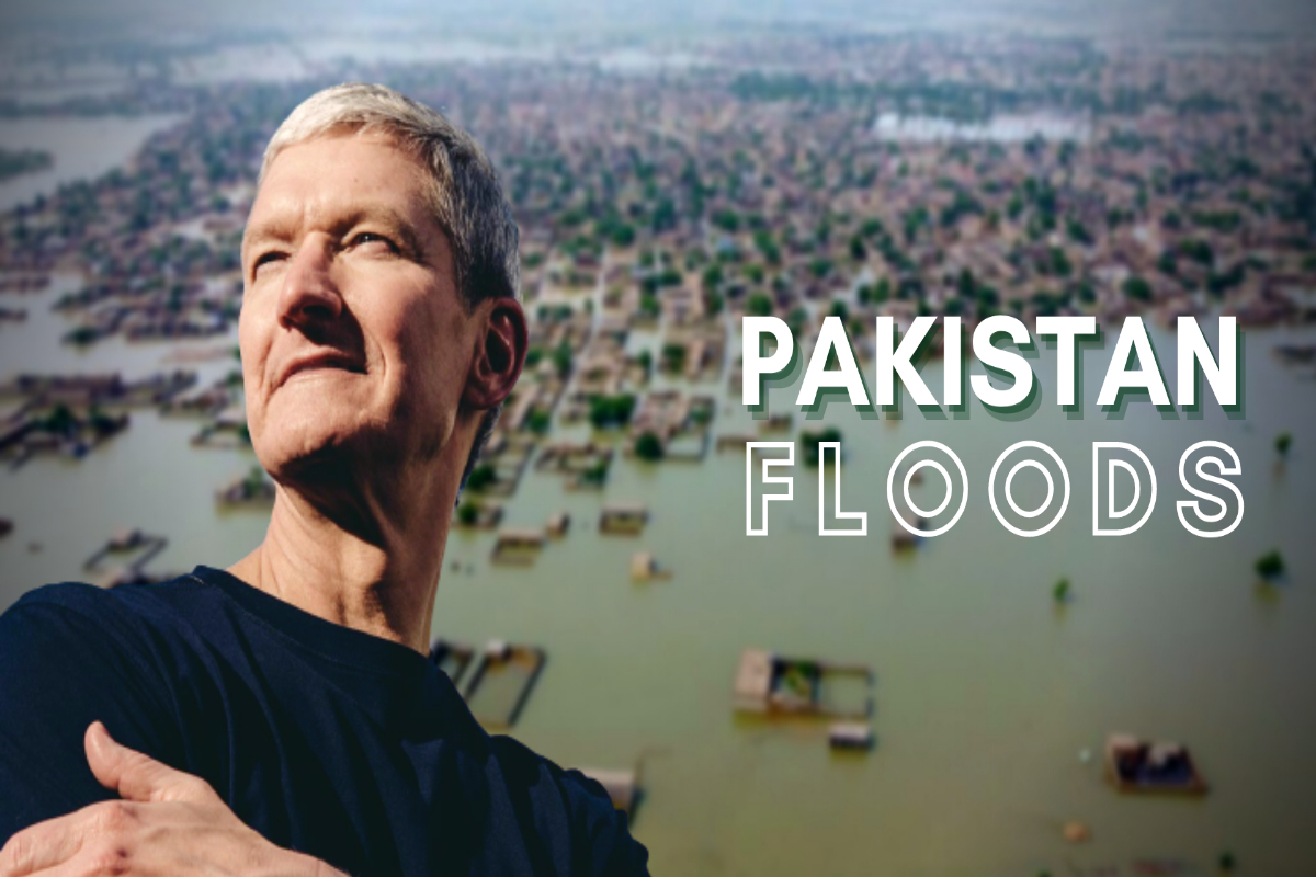 Apple CEO pledges aid for Pakistan’s flood relief