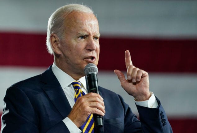 Joe Biden heads extremism at a pivotal moment in his presidential election campaign