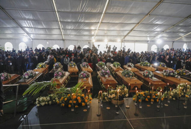 The 21 South African teenagers who died in a tavern were suffocated: families