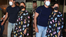 Mom-to-be Alia Bhatt spotted in mini dress with hubby Ranbir Kapoor 