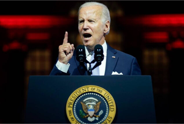 Joe Biden: Trump philosophy threatens US democracy