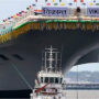 INS Vikrant is inside the India’s recently commissioned aircraft carrier