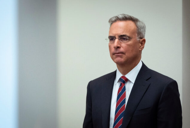 Former White House counsel testifies before a grand jury