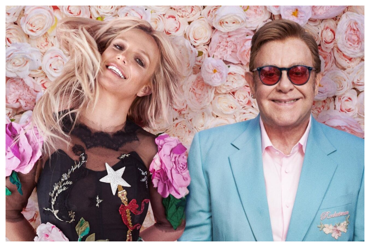 Britney Spears and Elton John