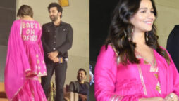 Mom-to-be Alia Bhatt flaunts her customised outfit of ‘Baby on Board’