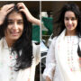 Shraddha Kapoor gives desi vibes in white kurta set
