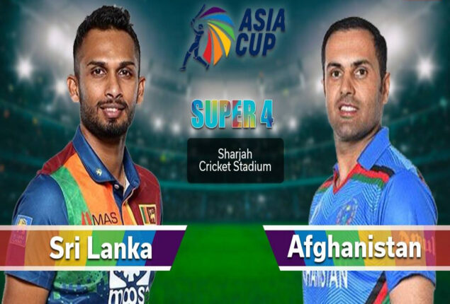Sri Lanka vs Afghanistan Asia Cup 2022 Live Score Updates