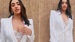 Akansha Ranjan Kapoor gives boss lady vibes in classy white pantsuit
