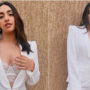 Akansha Ranjan Kapoor gives boss lady vibes in classy white pantsuit