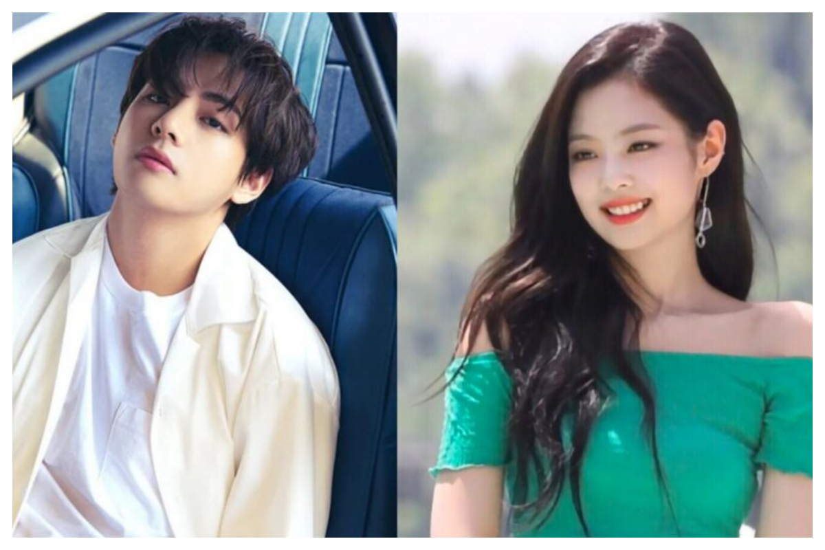 BTS V and BLACKPINK Jennie