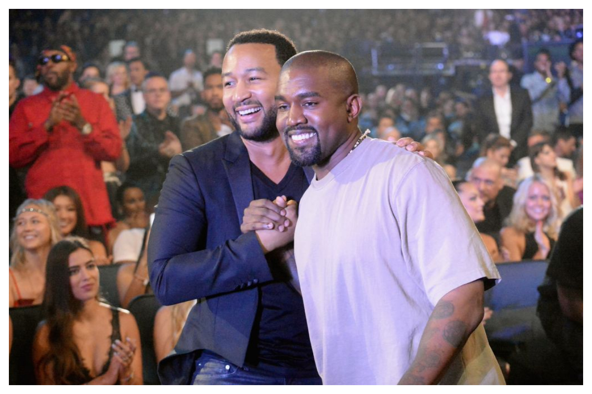 John Legend and Kanye West