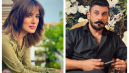 Mehwish Hayat and Shamoon Abbasi