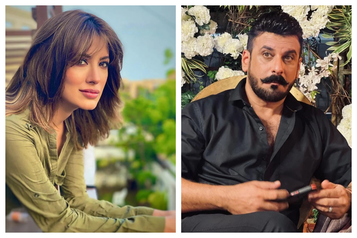 Mehwish Hayat and Shamoon Abbasi