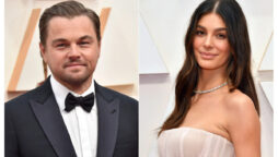 Camila Morrone and Leonardo DiCaprio