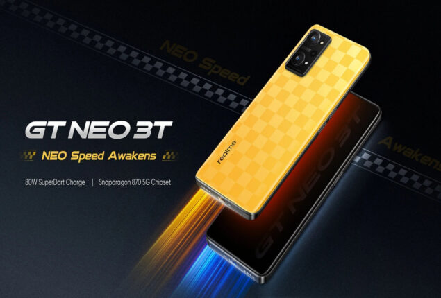 Realme GT Neo 3T to launch