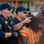 A pregnant activist verbal exchange with police resulted in a 4-year prison sentence