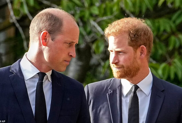 Will Harry and William walk ‘side by side’ in Queen’s funeral?