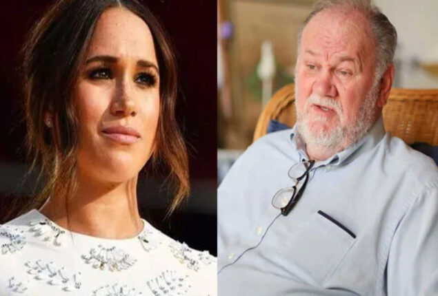 Meghan Markle’s father, has been served with a restraining order