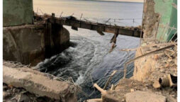 Russia hits dam in central Ukraine, Houses flooded after missiles hit