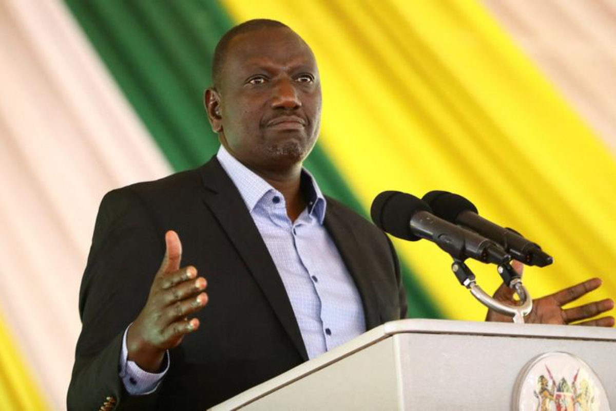 Kenya's president Ruto