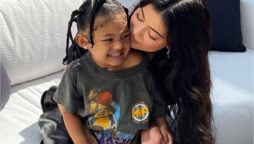 Stormi and Kylie Jenner