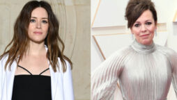 Claire Foy and Olivia Colman r
