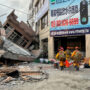 Massive earthquake in southeastern Taiwan, many buildings collapse