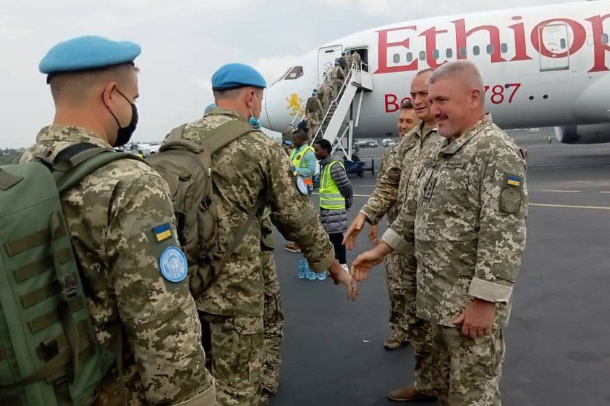 Ukraine troops peacekeeping mission