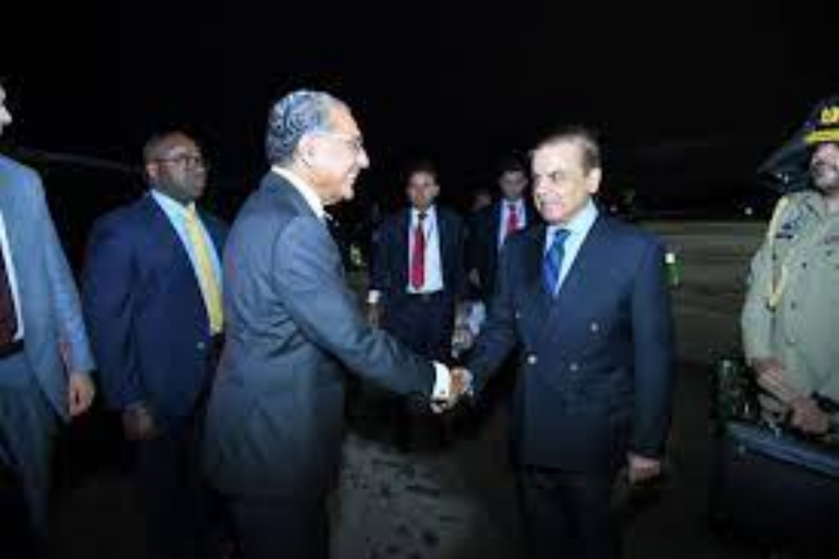 PM Shehbaz Sharif arrives