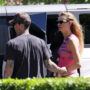 Adam Levine spotted with his wife Behati Prinsloo after amid cheating scandal