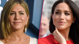 Jennifer Aniston, a “huge fan,” is “thrilled” to live close to Meghan Markle
