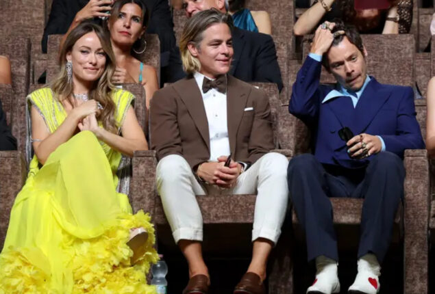 Chris Pine and Harry Styles’ spit-gate incident is explained by Olivia Wilde