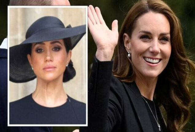 Kate Middleton, Meghan Markle ‘broke the ice’ during Queen’s funeral