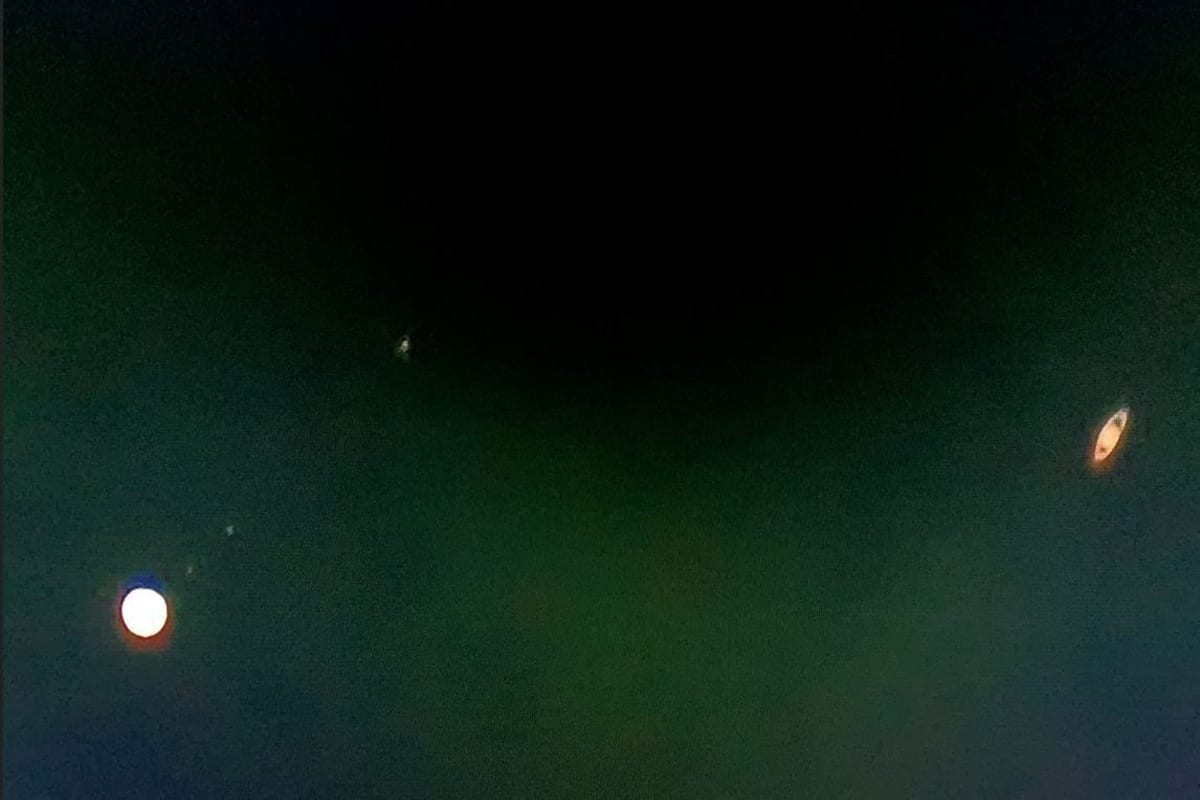 Jupiter captured in camera