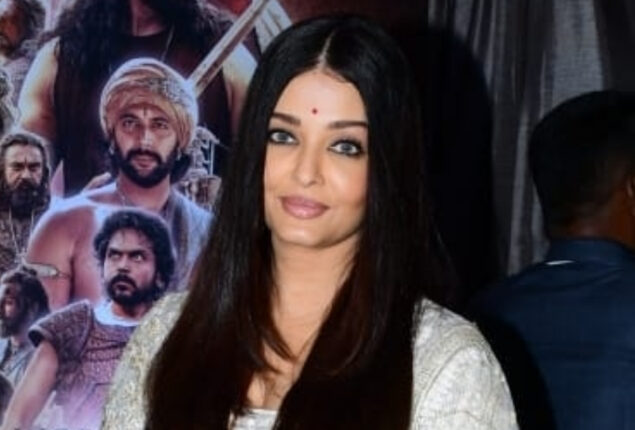 Aishwarya Rai Bachchan looks ethereal in white outfit as she promotes Ponniyin Selvan