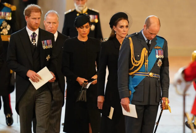 Meghan Markle frightened Kate Middleton at the Queen’s funeral?