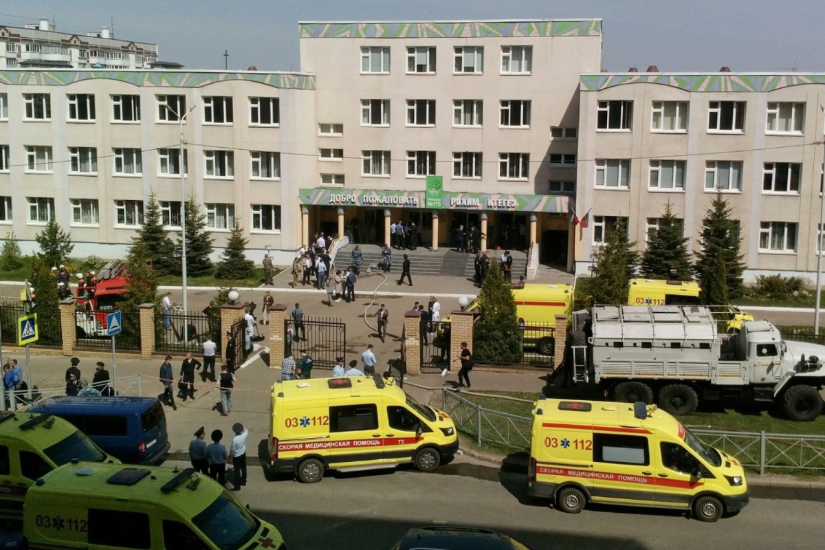 Russia school shooting