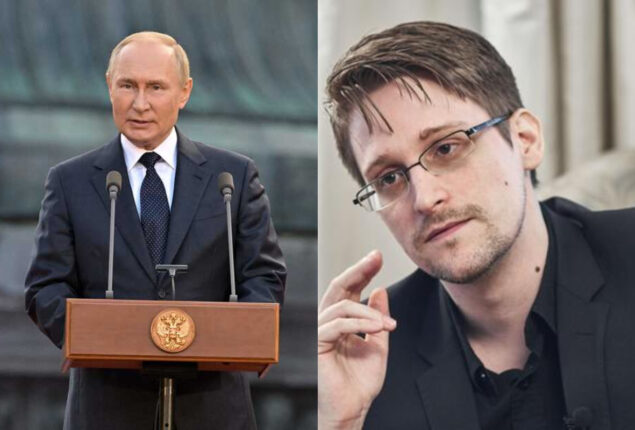 Putin gives US whistleblower Snowden Russian citizenship