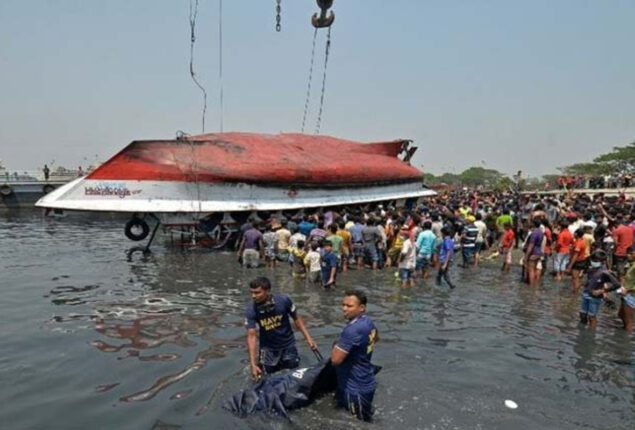 51 dead in Bangladesh shipwreck