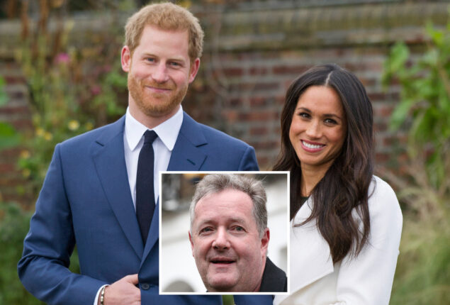 Piers Morgan claims Harry and Meghan won’t bother King Charles
