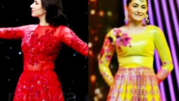 Fans noticed Hania Aamir and Mahira Khan repeating their outfits at Hum Awards